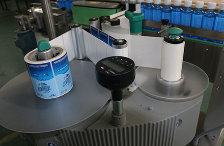 立式蜂蜜瓶貼標機