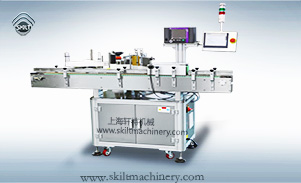 洗發(fā)水立式圓瓶貼標(biāo)機定制