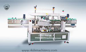 礦泉水雙面貼標機