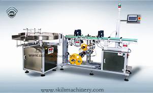 瓶子底面貼標機定制