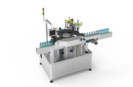 回轉式高速貼標機
