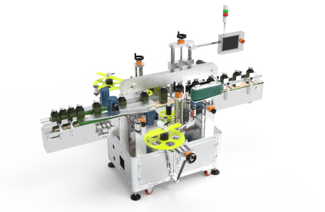 橄欖油雙面不干膠貼標機