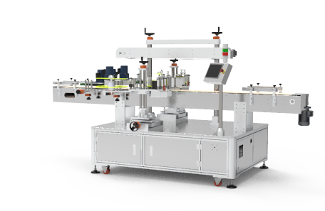 雙面兼圓瓶不干膠貼標機