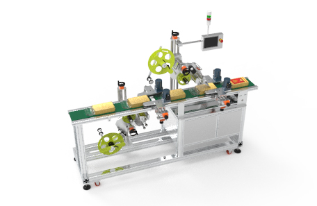 罐/瓶上下面不干膠貼標(biāo)機(jī)