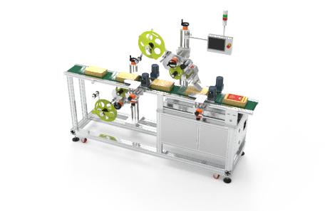 袋子上下面膠貼標機