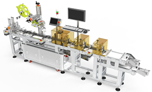包裝袋分頁貼標機定制